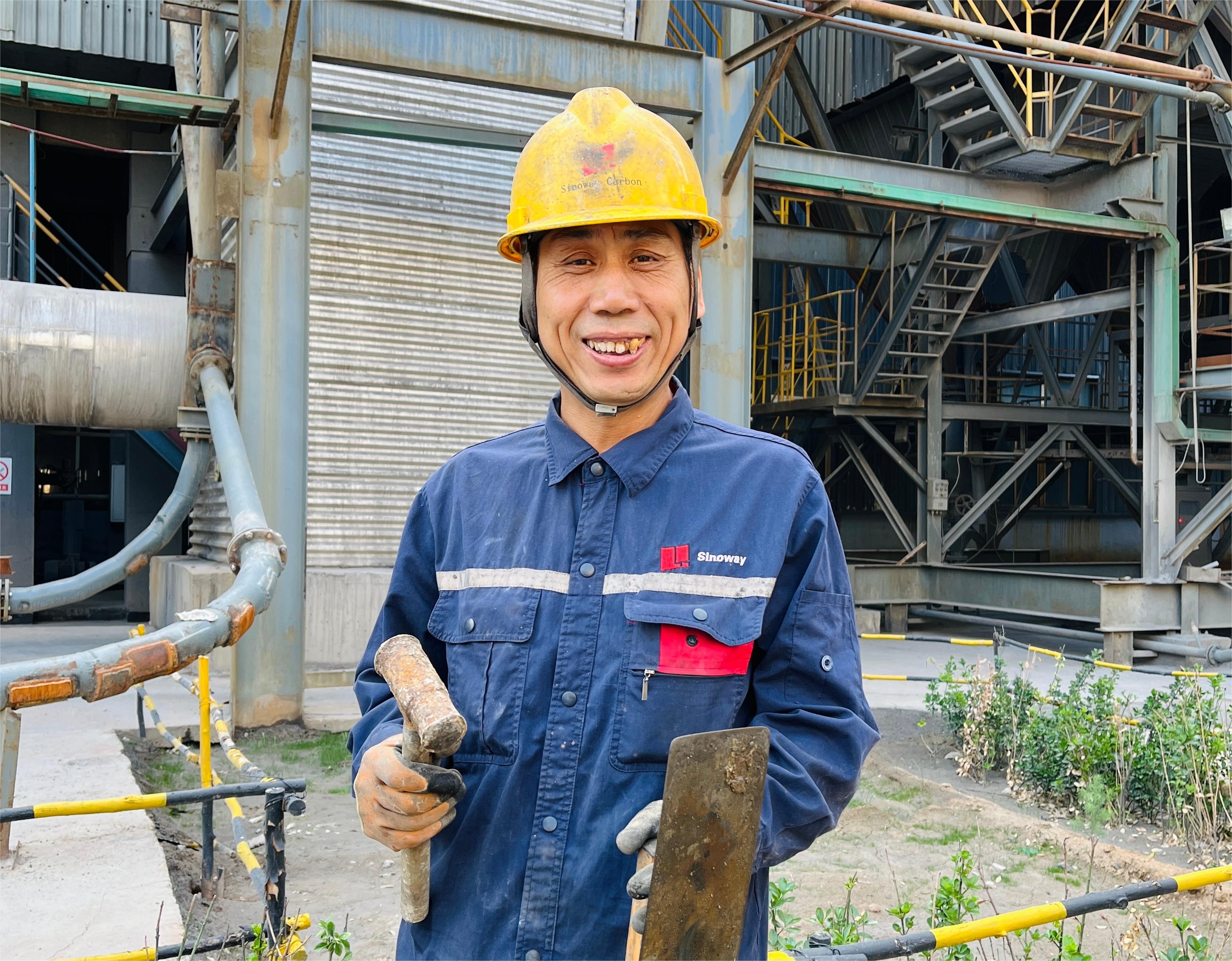 厂区微观：喧嚣中的静谧守护者——杨秀涛
